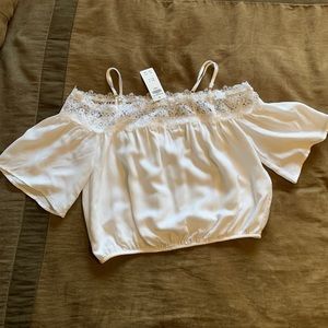 NWT Hollister Delicate Lace Top